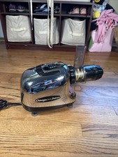 Omega 8005 Spremiagrumi Finitura Cromata e Nera - OM8005