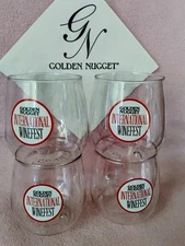 GOLDEN NUGGET CASINO, 4 WINE CUPS, INTERNATIONAL WINEFEST, Atlantic City, NJ