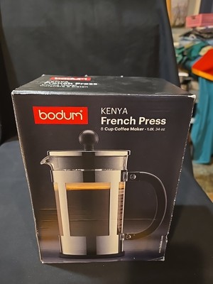 Bodum Kenya French Press 8 Cup Coffee Maker 34 Oz. New