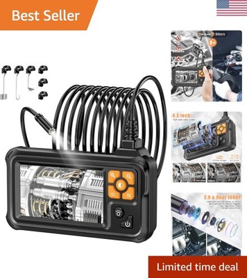 Professional High-Definition Borescope with Ergonomic Design - Easy to Use