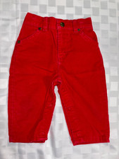 Vintage Osh Kosh B  gosh Red Corduroy Pants