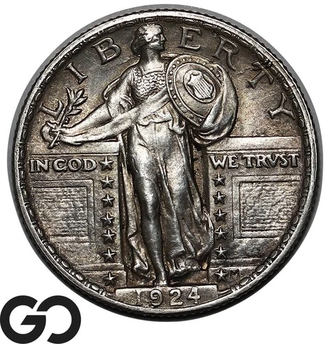 1924 Standing Liberty Quarter, Nice BU++