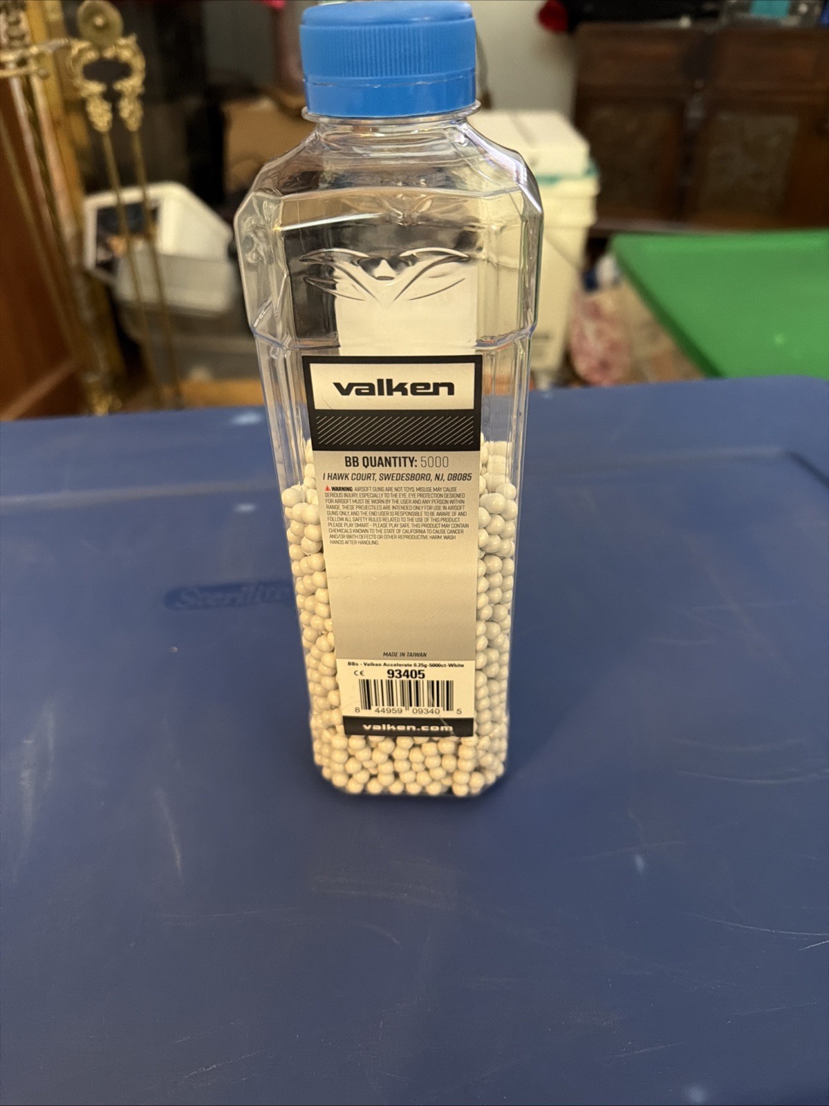 Valken BBS Half Used 5000 Count Airsoft BBS 