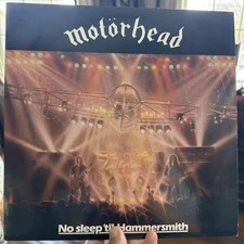 No Sleep 'til Hammersmith by Motorhead (Record, 1986, Rare Promo) Near Mint