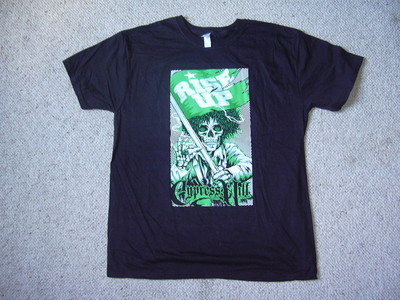CYPRESS HILL DR GREENTHUMB RISE UP T-SHIRT NEU RAP HIP HOP SKULL & BONES INSANE