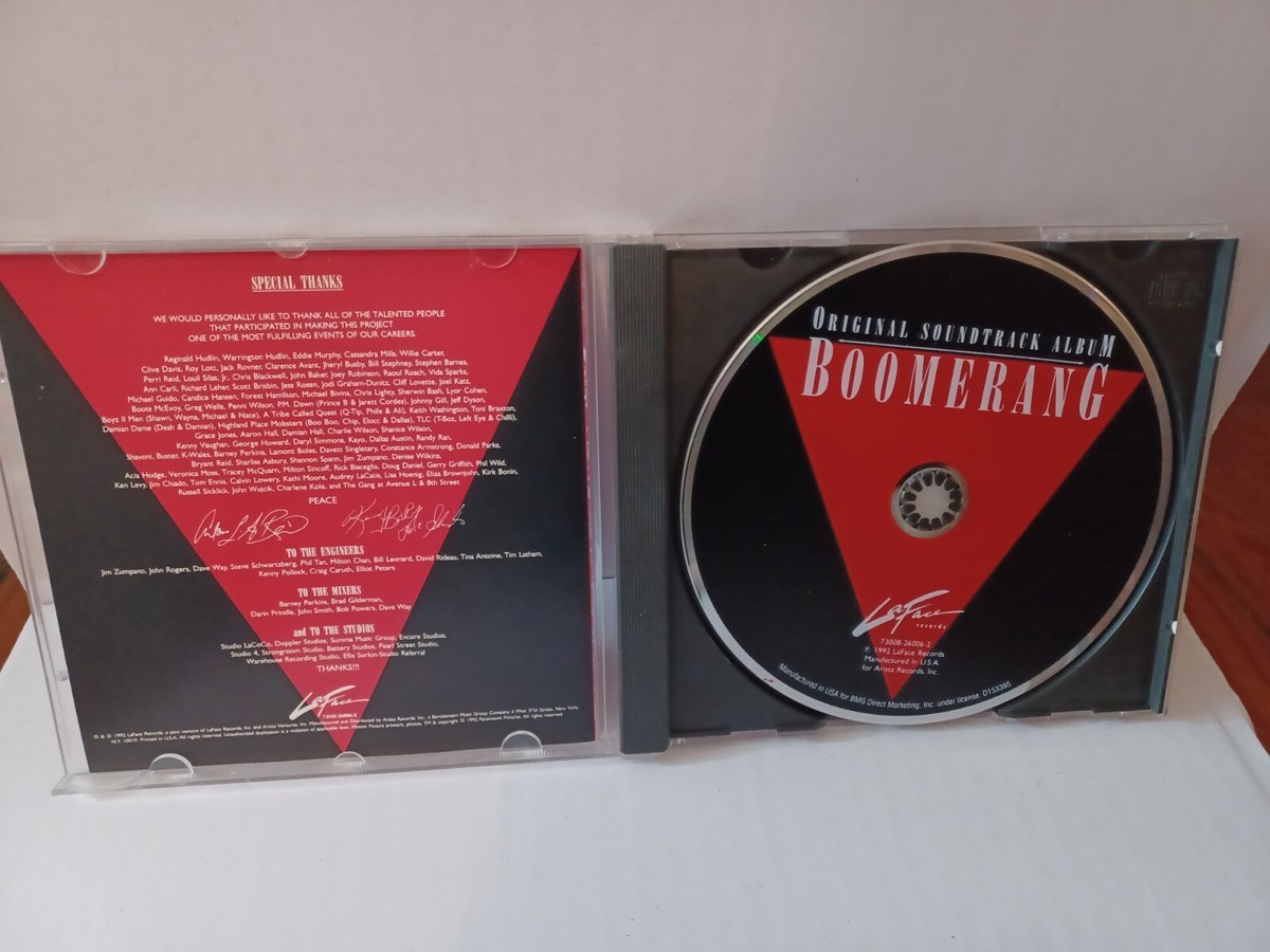 Boomerang: Original Soundtrack Album Music 730082600620| eBay