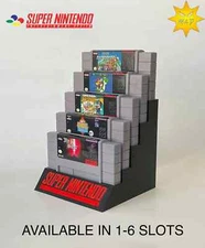 Super Nintendo cartridge stand