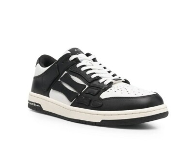 AMIRI / SKEL TOP LOW/ローカットスニーカー/27cm/WHT/2182001 7012013 Amiri Skel Low-top Sneakers In Black And White Uk 10.5 | eBay