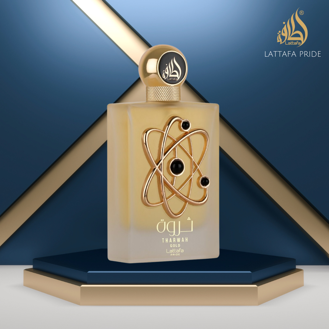 Lattafa THARWAH GOLD 3.4 oz / 100 ml Eau De Parfum Spray