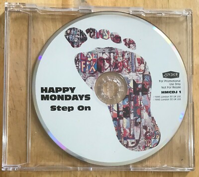 Happy Mondays 'Step On' CD Promo Demo Single 1995 UK London HMCDJ 1