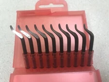 Shaviv E110 Cutter Deburring Blade HSS E STYLE  Pkg of 10  #29038  NEW IN BOX