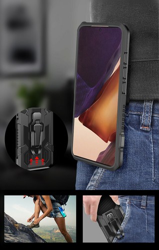 Case For Xiaomi Redmi 7 8 9 Note 5 6 10 Pro Multifunction Stand Phone Back Cover - Picture 8 of 15