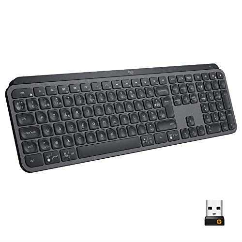 Logitech Mx Keys Advanced Illuminated Wireless Keyboard Bluetooth Uk For Sale Online Ebay