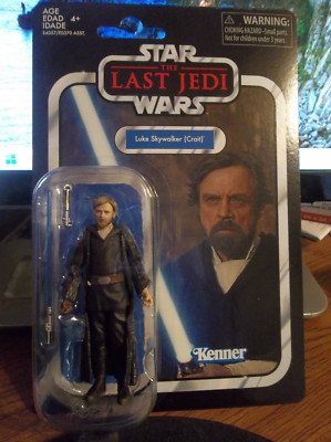 Star Wars Vintage The Last Jedi Luke Skywalker ( Crait ) VC146 ''BRAND NEW''