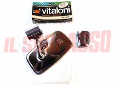 SPECCHIO SPECCHIETTO RETROVISORE MORSETTO FIAT 500 600 850 124 125 VITALONI NOS