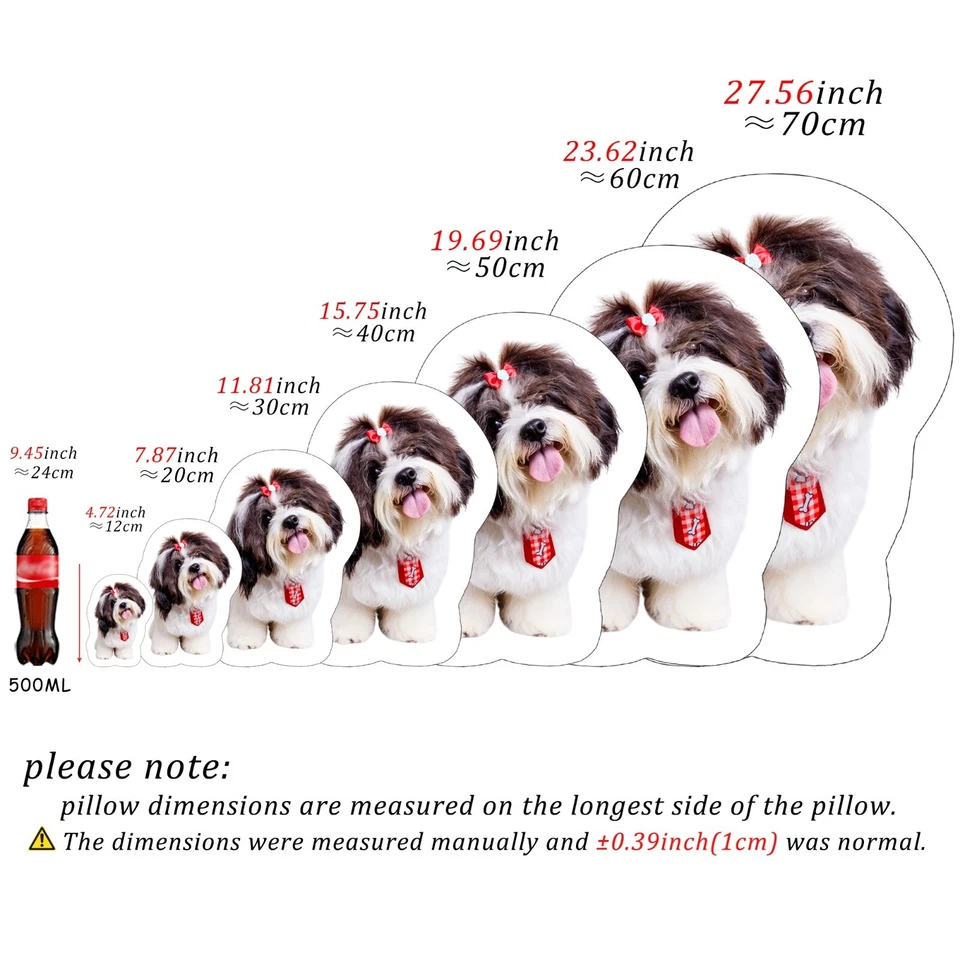 Custom Cat Pillow,Personalized Dog Cushion, Pet Plush Toy,Custom Birthday Gift - Image 3 of 4