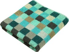 Cawö Handtücher Unique Karo türkis Handtuch Duschtuch Gästetuch Waschhandschuh