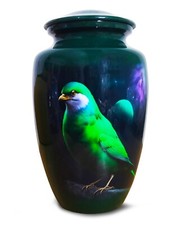 Cosmic Bird Cremation Urns for Human Adult Ashes Funeral Urn for Men/Women