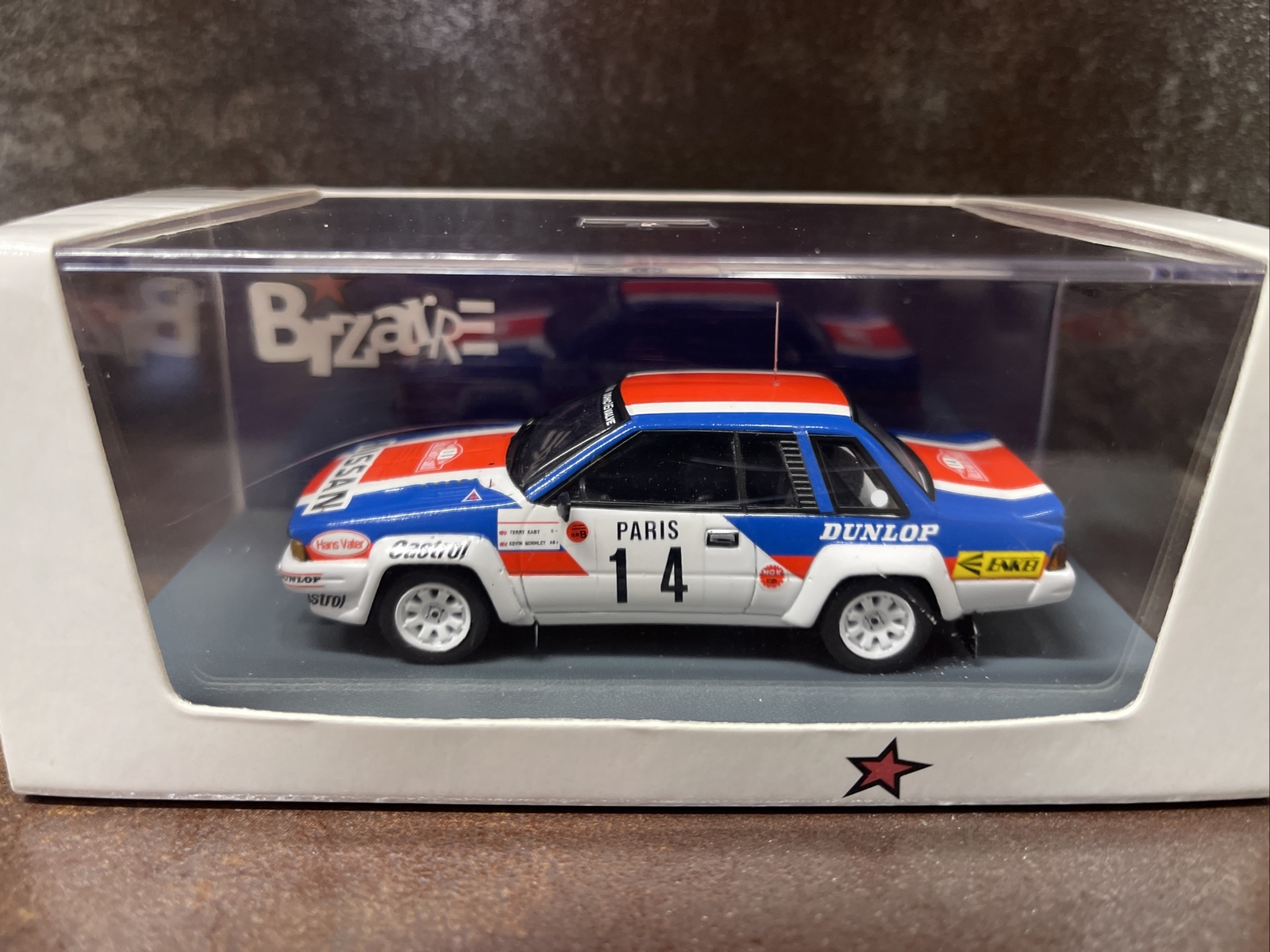1/43 Nissan 240RS  Rally Monte Carlo 1984  #14 T.Kaby / K.Gormley