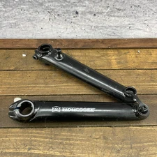 Mongoose BMX Crank Set 8 SPLINE Mid School BMX 175 3pc Arms Set Steel Tubular