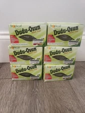 6 Bars Pack Dudu-Osun African Black Soap All Tropical Natural Ingredients 150g