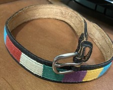Vintage 3-D Belt Size 30