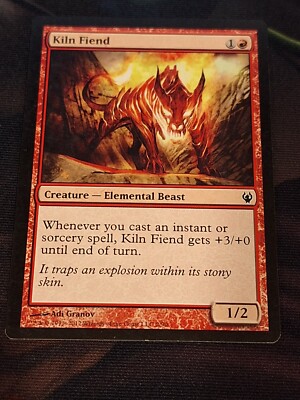 Kiln Fiend - Duel Decks: Izzet vs. Golgari Magic the Gathering MTG Nice!