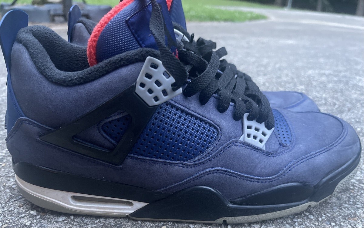Nike Air Jordan 4 Retro Size 11.5 Winterized Loyal Blue' CQ9597