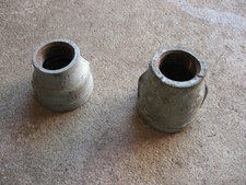 2 " x 1-1/4 " galvanized reducing couplings NPT Lot of 2