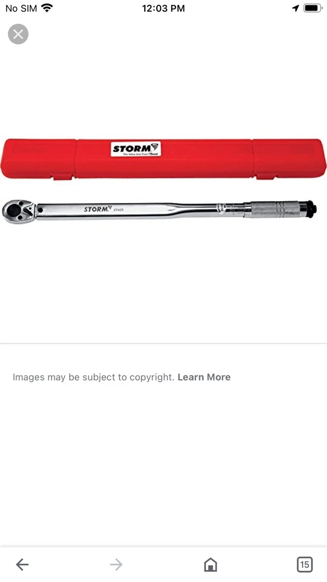 Storm on sale torque wrench