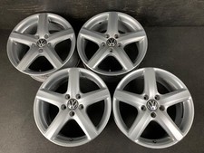 4 Vw Volkswagen Jetta Gli Original Silver Wheels Rims Caps 17 Tpms Hol.69912