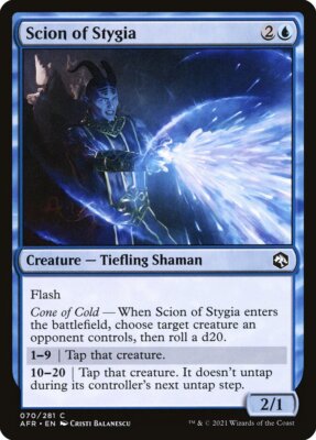 4  Add to Deck Scion of Sty 4x x4 *FOIL* NM - Adventures in the Forgotten Realms