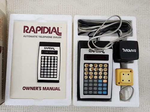 RARE Rapidial Rapid Dial Dynamic Instrument Corp Box Manual Unit Power Supply! - Picture 2 of 15
