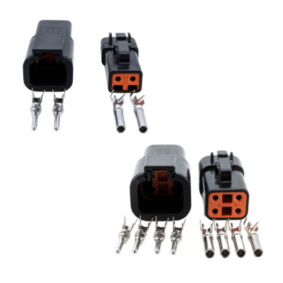 Schwarz Deutsch DTP Serie 2 4 Pin Stecker DTP04-2P DTP06-2S DTP04-4P DTP06-4S