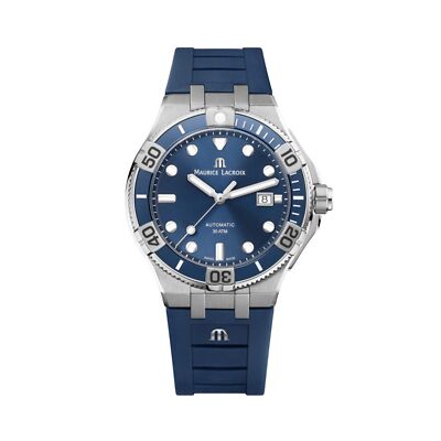 Maurice Lacroix AI6058-SS001-430-1 Men's Aikon Venturer Blue Dial Automatic