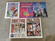 LOT OF 5 1999, 2000, 2001 NCAA Final Four Programs L👀K March Madness Basketball
