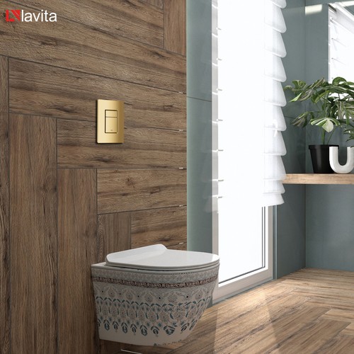 GROHE Vorwandelement Solido + Wand WC Sofi Slim Folklor + Knopf Set - Bild 28 von 29