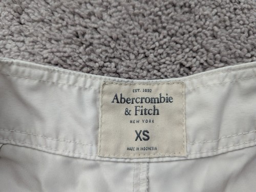 Abercrombie & Fitch Board Shorts Youth Boys Extra Small Striped Black Beach - Picture 2 of 9