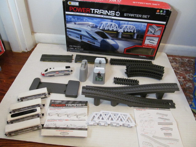 Jakks Power Trains 2.0 Euro Bullet Train Starter Set 41384 w