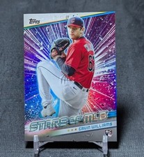 Gavin Williams Stars Of MLB Rookie RC 2024 Topps Update Card #SMLB-74 Guardians