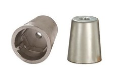 ANODO ZINCO CON ESAGONO INTERNO PER ASSE ELICA Ø 60mm TIPO RADICE