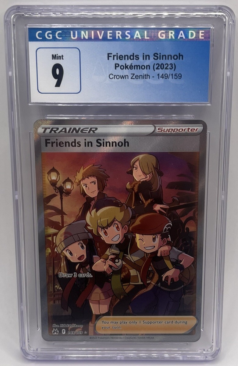 Friends in Sinnoh (Full Art) 149/159 Crown Zenith Holo for