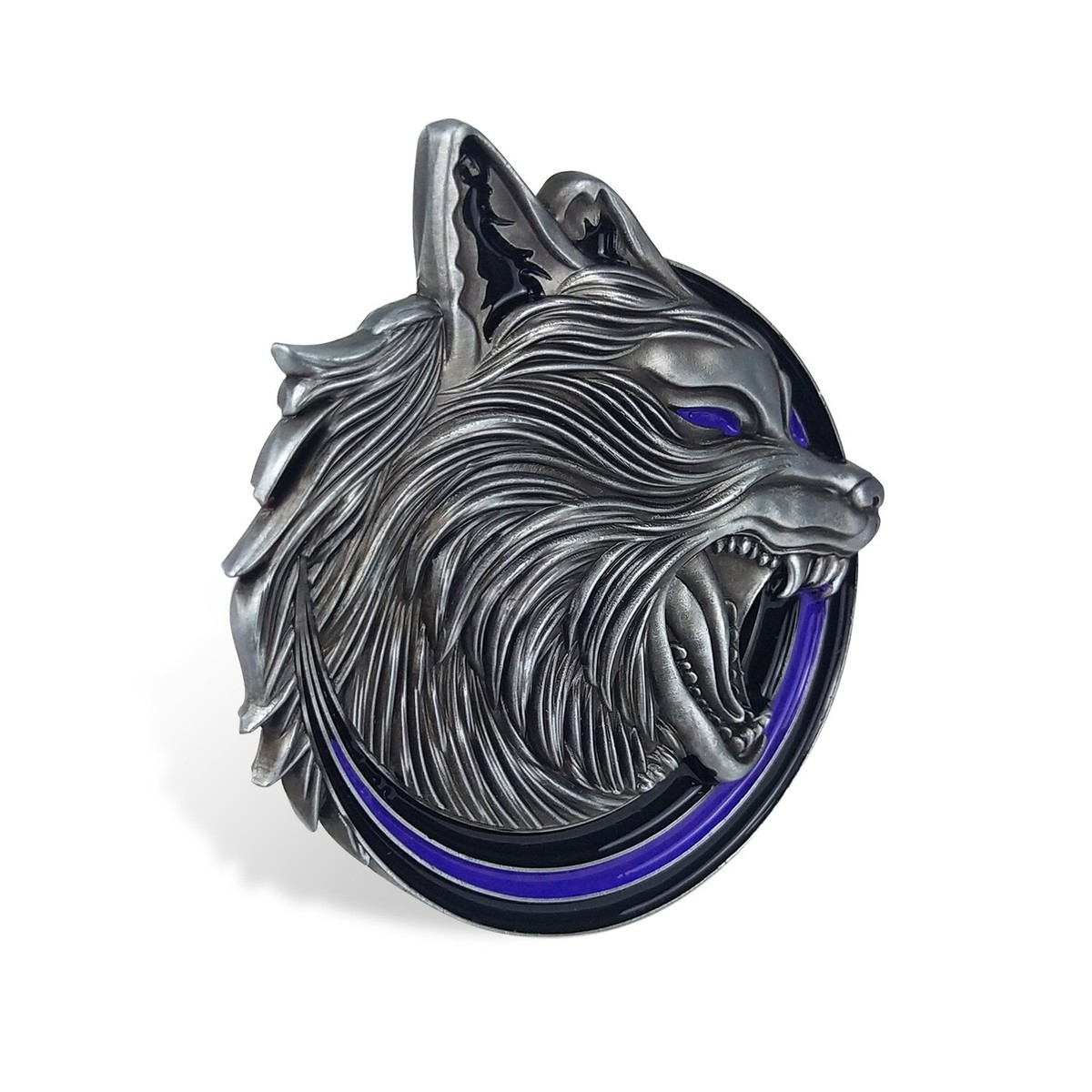 Sheepdog Wolf Challenge Coin Double Sided Metal Collectible Law