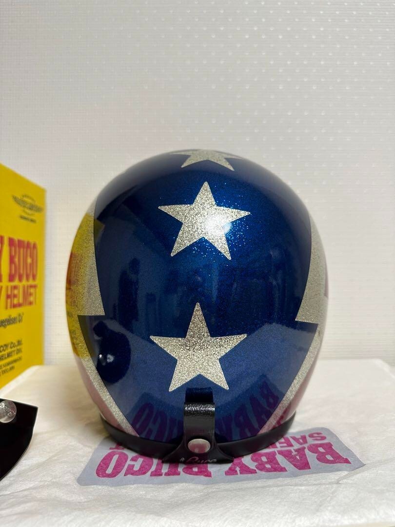 New Baby Buco Thunderbolt Motorcycle Jet Helmet 1999 S | eBay
