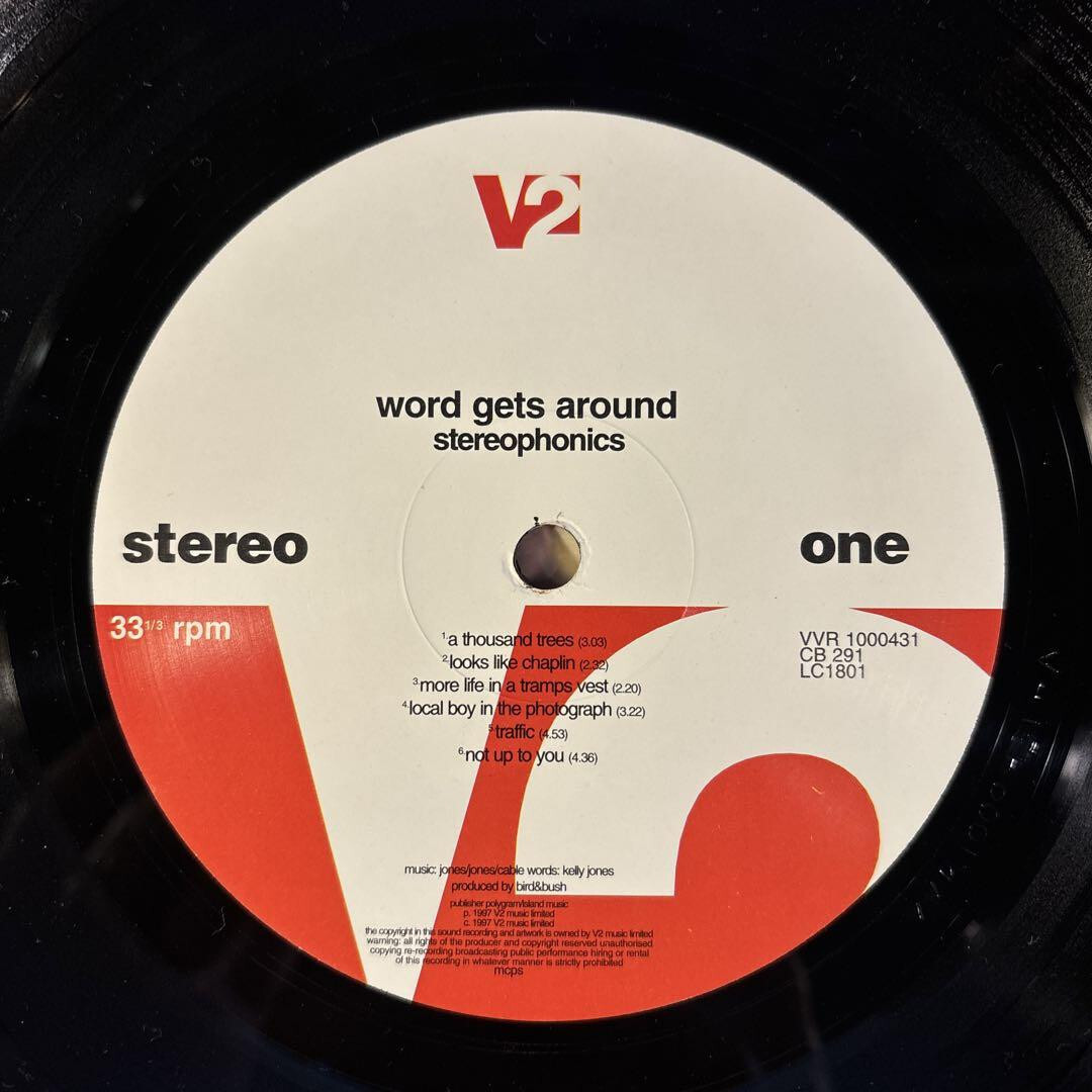 Stereophonics / Word Gets Around LPレコード Amazon.com: Word Gets Around [LP]: CDs & Vinyl