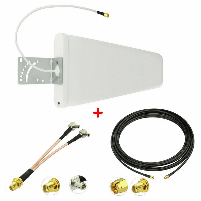 4G LTE Yagi Panel Antenna SMA / TS9 For Netgear NIGHTHAWK M1 MR1100