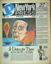 New York Press Newspaper Sam Sifton February 7-13 1996 062524OSRP