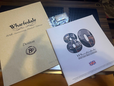 Wharfedale Speakers Owners Manual Pamphlet Instruction Guide Denton 80th COOL