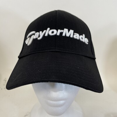 TaylorMade TP5 M1 Black Adjustable Golf Hat Strapback