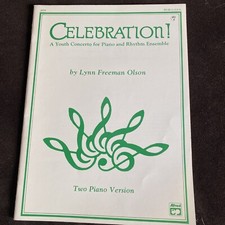Celebration Youth Concerto Piano Rhythm Ensemble 2 piano- Lynn Olson